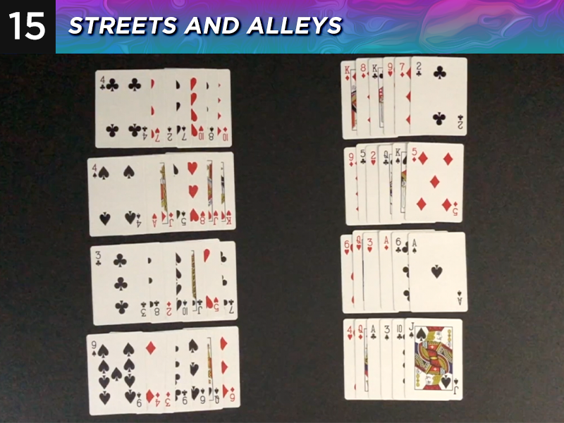 streets and alleys card game
