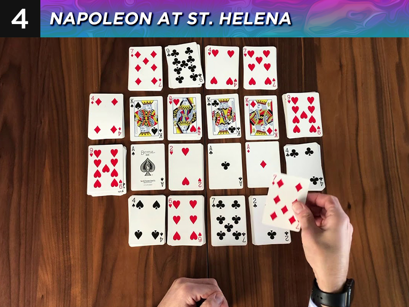 napolean at st helena card game