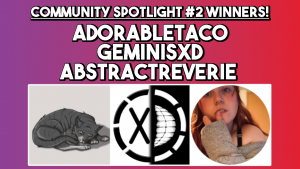 The Winners for the GameTree Community Artist Spotlight are Here!