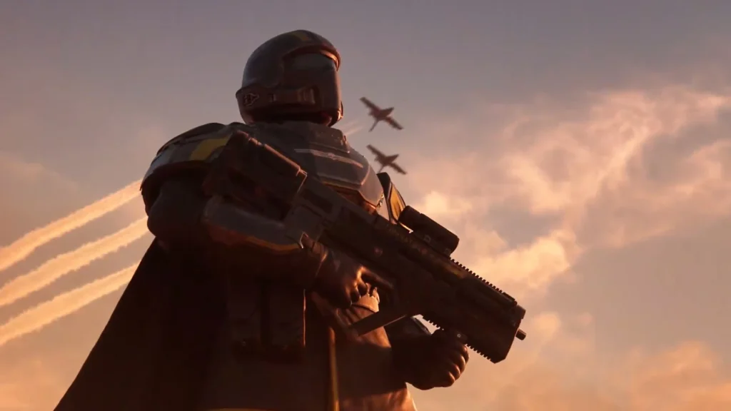 Even though you can play Helldivers 2 solo, the game was initially designed for you to play in co-op